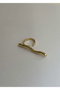 Heliophilia Silver Anillo de Latón Dorado con Recubrimiento de Laca
